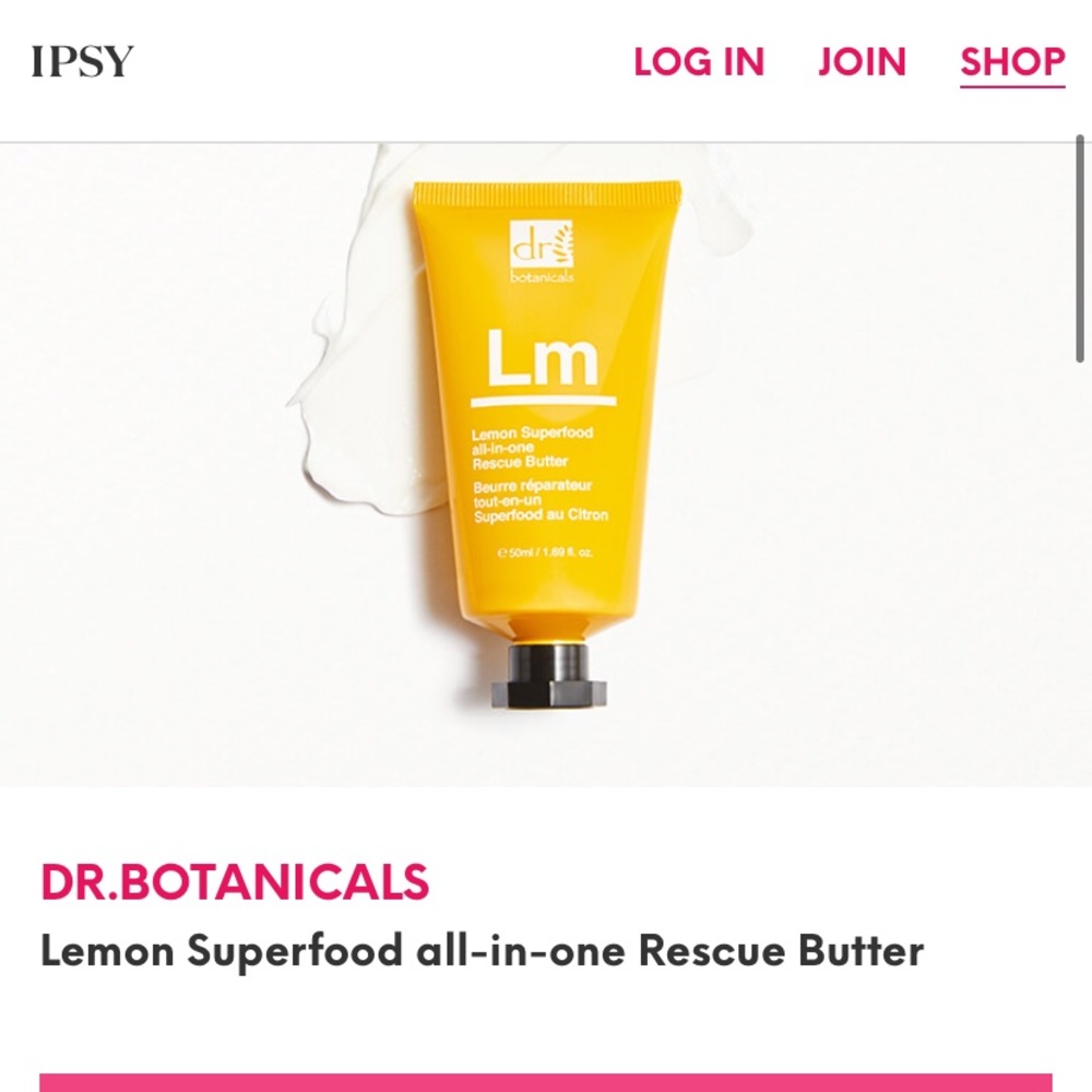 Ipsy lotion